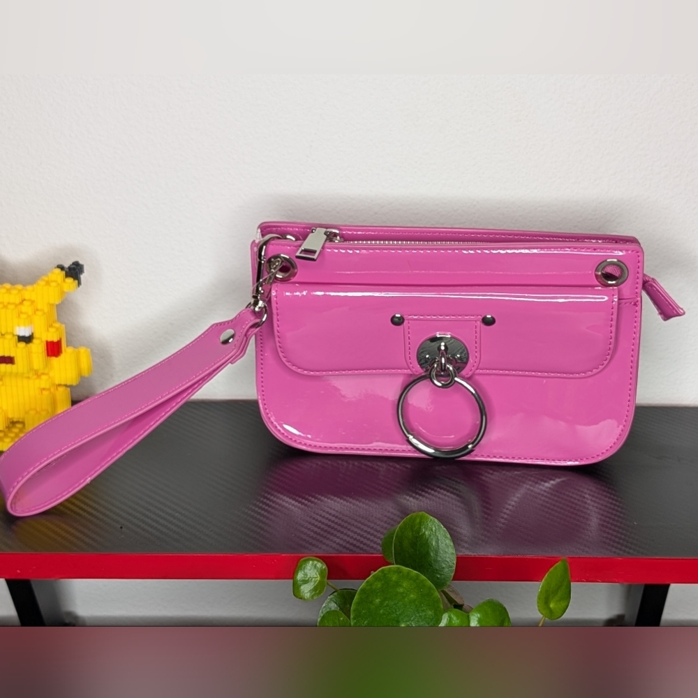 Pink Patent Leather Women's Bag